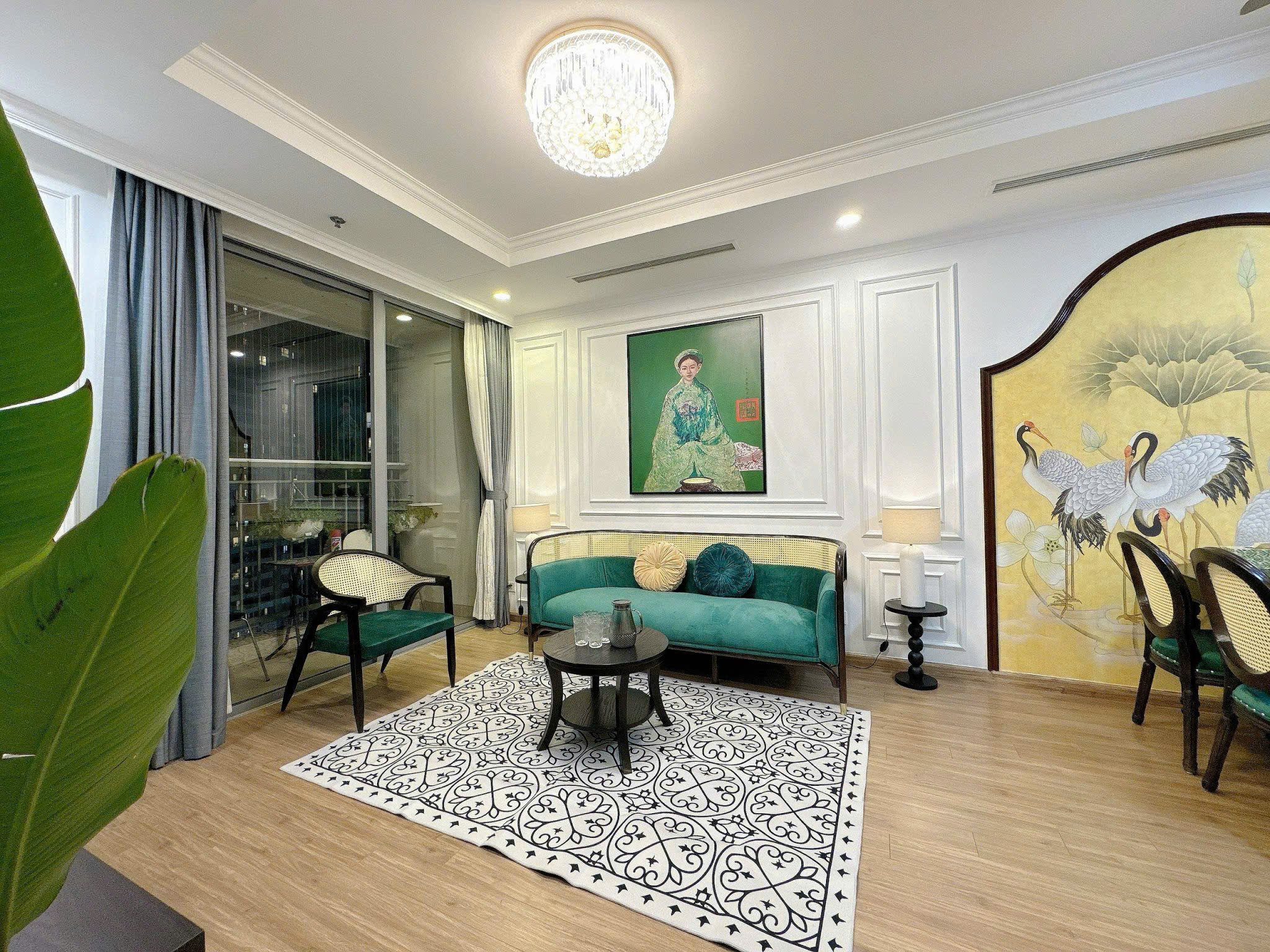 Homestay Times City 2 phòng ngủ cho thuê theo ngày, giờ